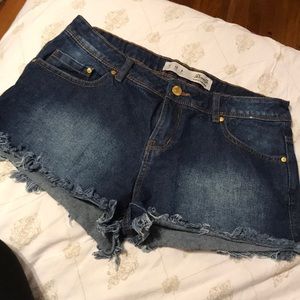 Jean shorts